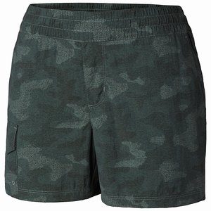 Columbia Pantalones Cortos Silver Ridge™ Printed Pull On Mujer Verdes/Camuflados (317QIPEGK)